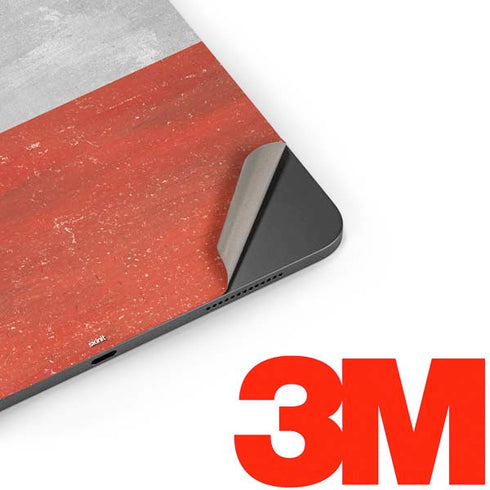 Distressed Austria Flag Apple iPad Pro Skin